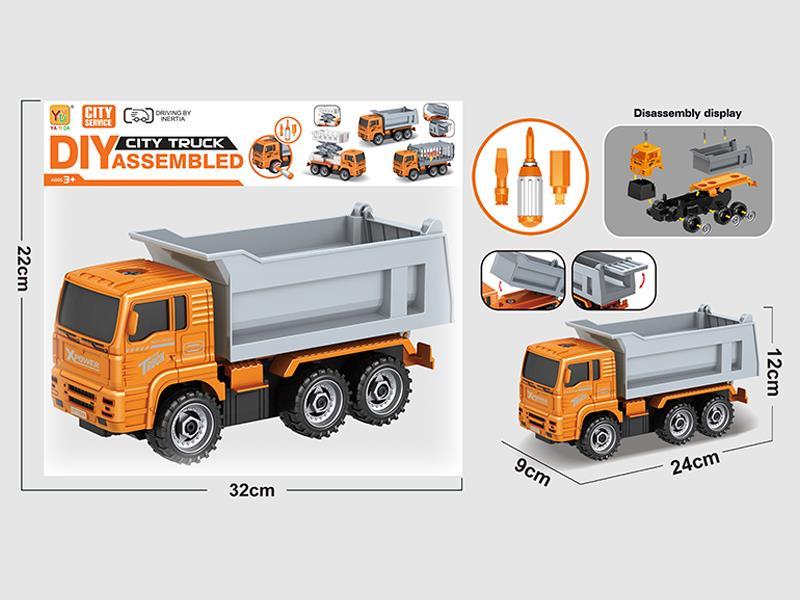 DIY Friction Disassembly And Assembly Of Dump Truck