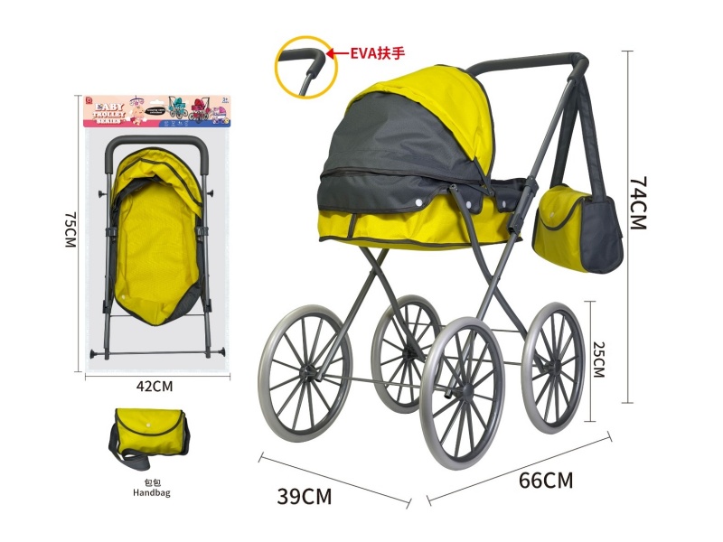 Thick Cloth Baby Stroller Toy(Iron)