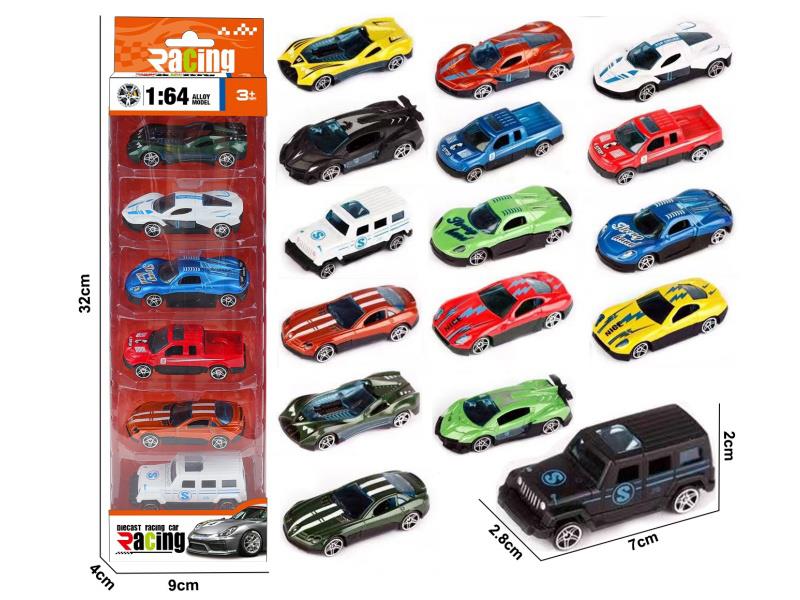 1:64 Slide Alloy Cars