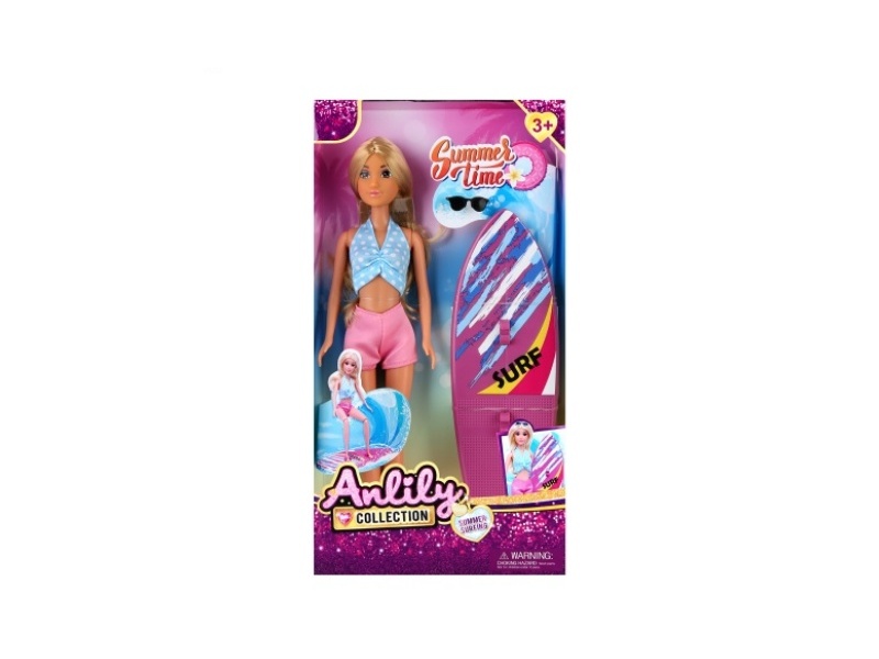 11.5-Inch Solid Doll (Brown Skin Color)