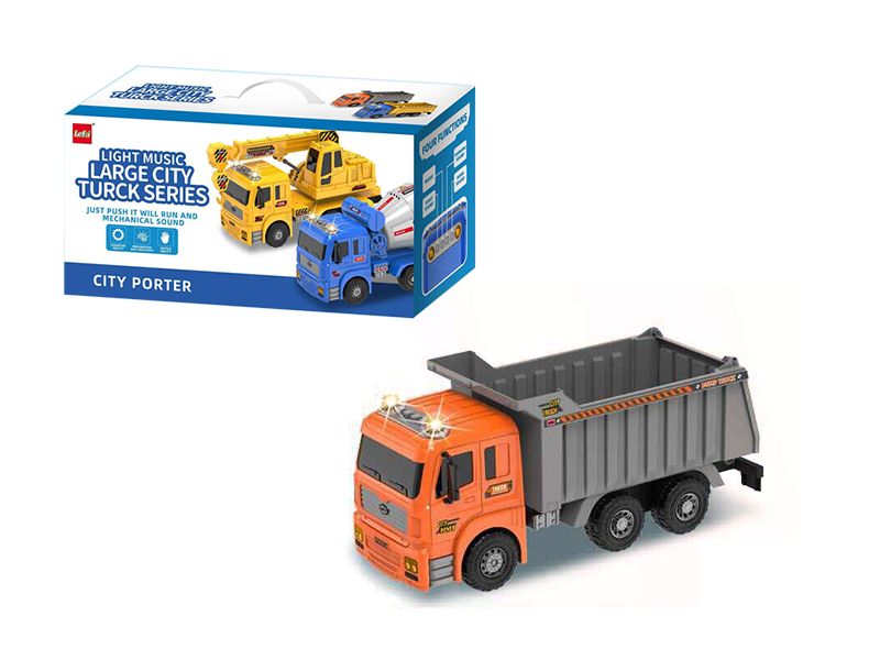 1:6 Friction Extra-Large Size Dump Truck