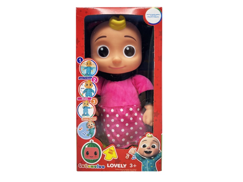 22 Inch B/O Solid Cocomelon JJ Boy Doll(Mickey)