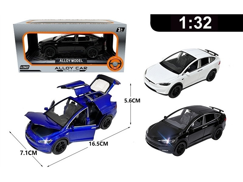 1:32 Alloy Model Stand Window Box Rebound Force/With Light And Sound, 3 Ag13 Batteries Included