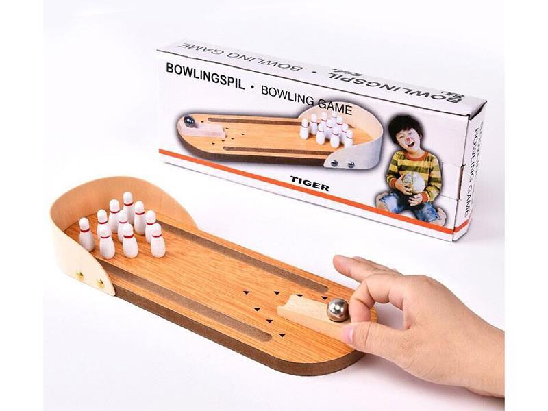 Wooden Mini Bowling Toys