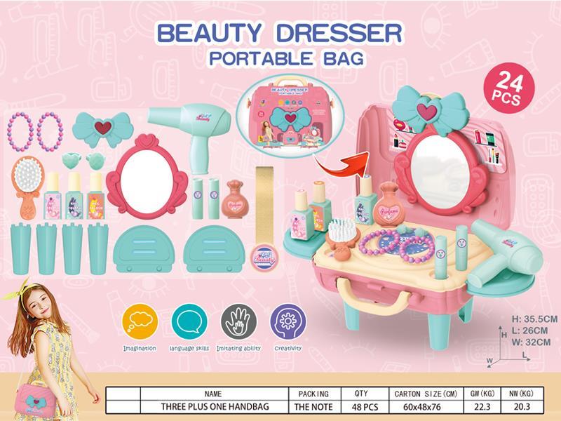 Makeup Carrying Crossbody Bag 24PCS