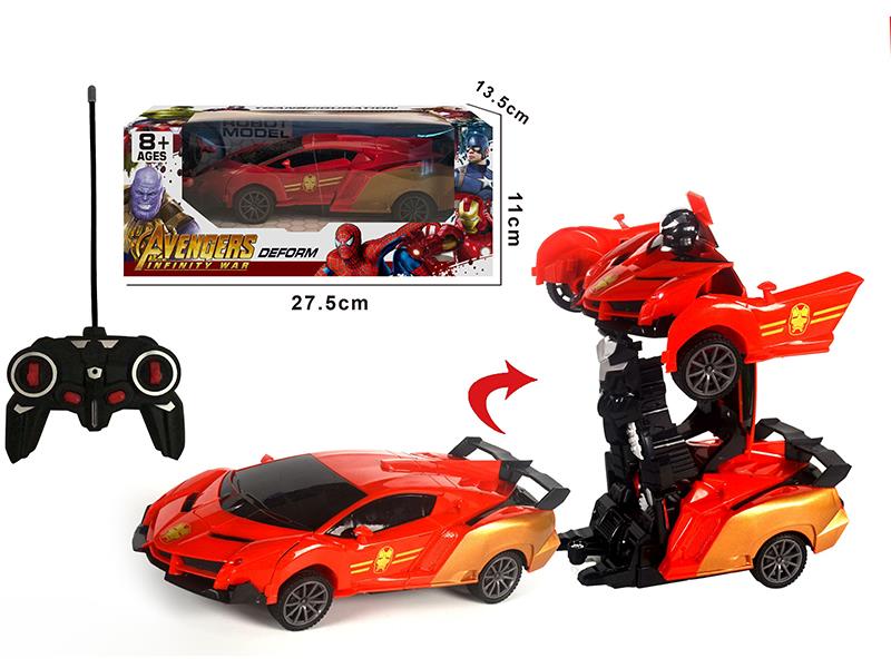 1:16 Remote Control One-Key Deformation Car(Iron Man)