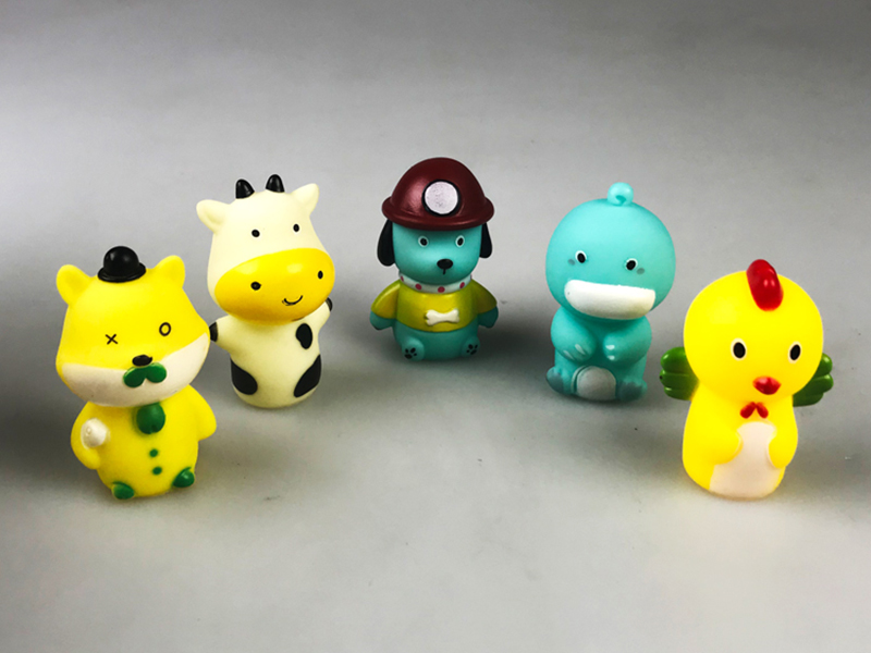 Farm Animal Vinyl Finger Puppets
