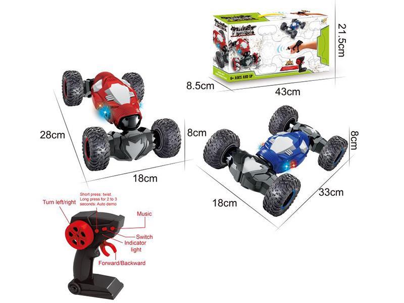 1:16 7CH R/C 4WD Stunt Twist Climbing Car