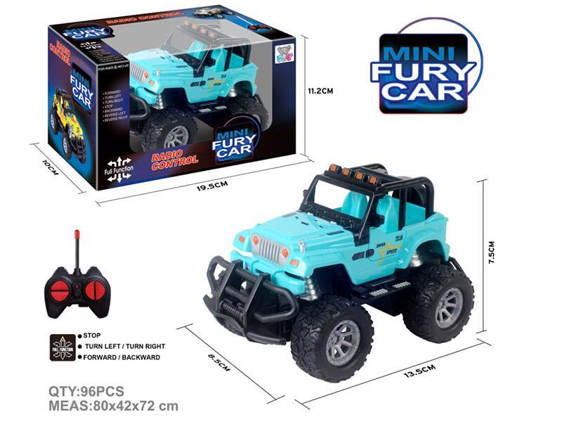 27Mhz 1:43 4CH R/C Mini Car With Light