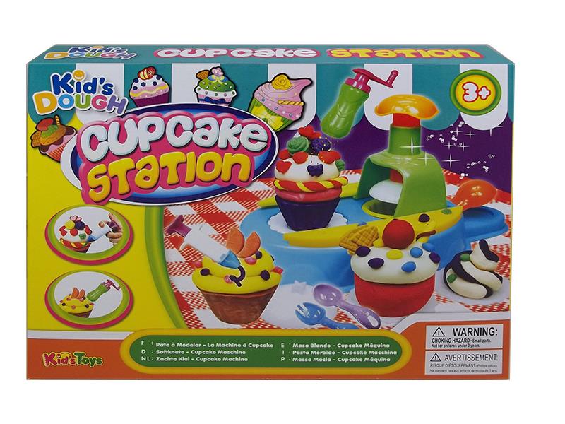 Play Dough Cup Cake Machine Set