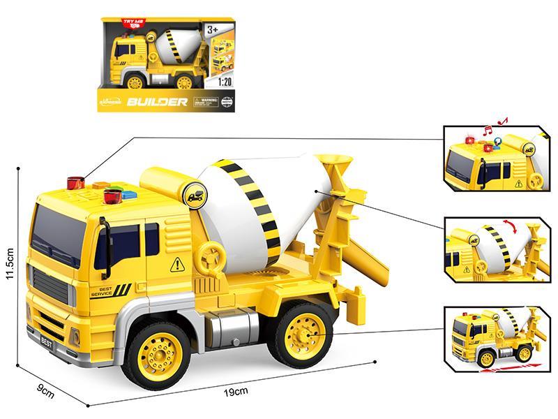1:20  Friction Engineering Truck(Sound And Light)