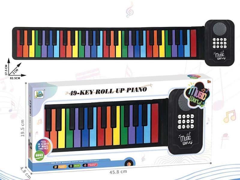 49 Keys Rainbow Piano