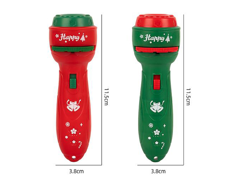 Christmas Projection Electric Torch(3 Slids)