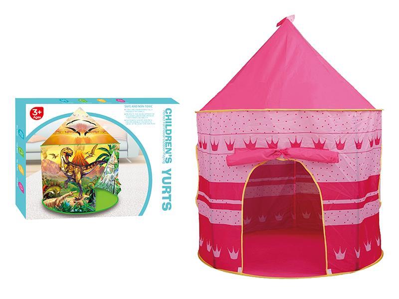 Pink Mongolian Yurt Tent