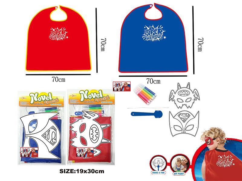 DIY Painting Mask Role-Playing Toys - Superman Series