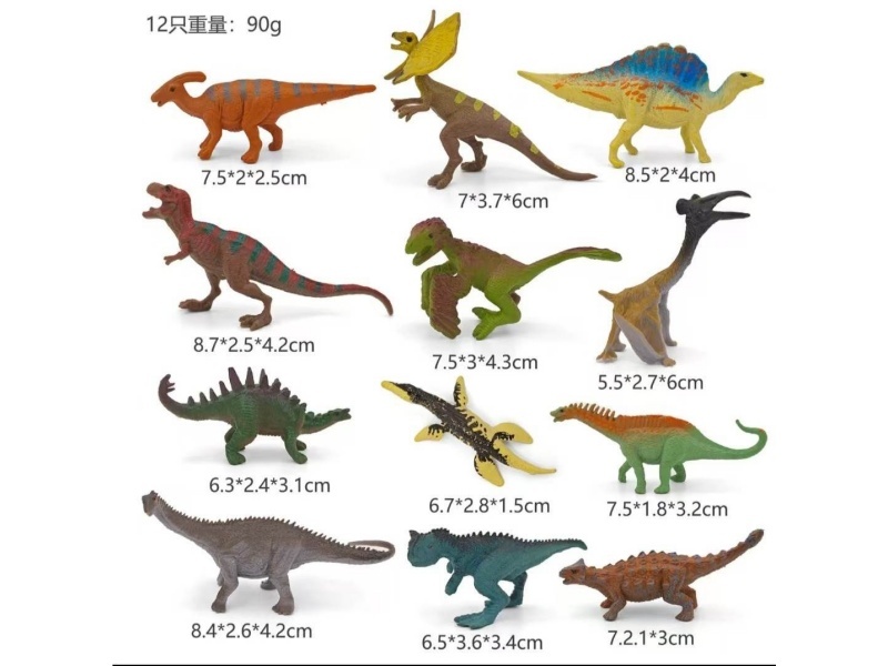 Dinosaur Set 12 Pcs