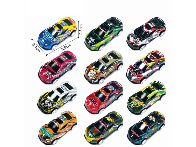6.8 Bumblebee Graffiti Sliding Tin Bike (12 Models Mixed)