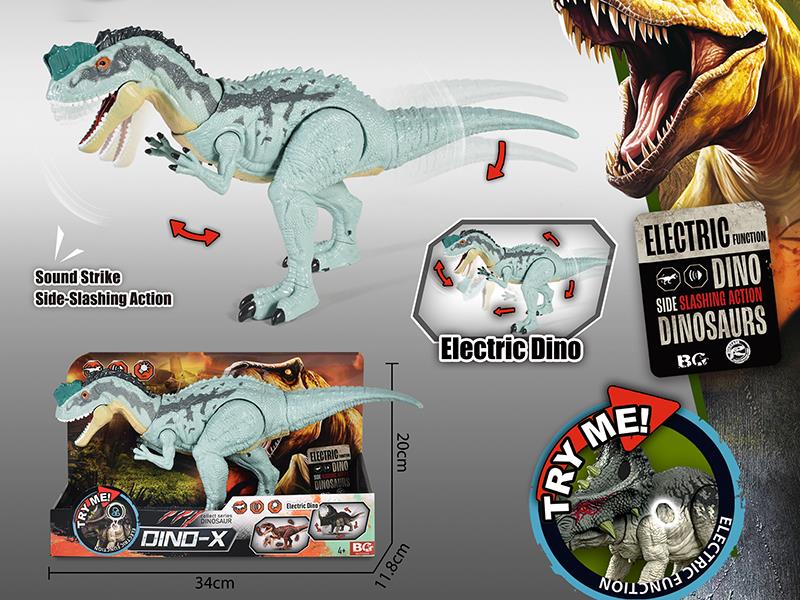 B/O Dilophosaurus Toy With Action, Sound And Lights