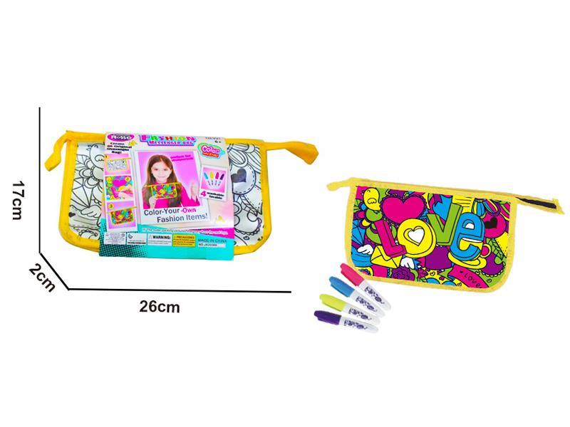 DIY Yellow LOVE Bag