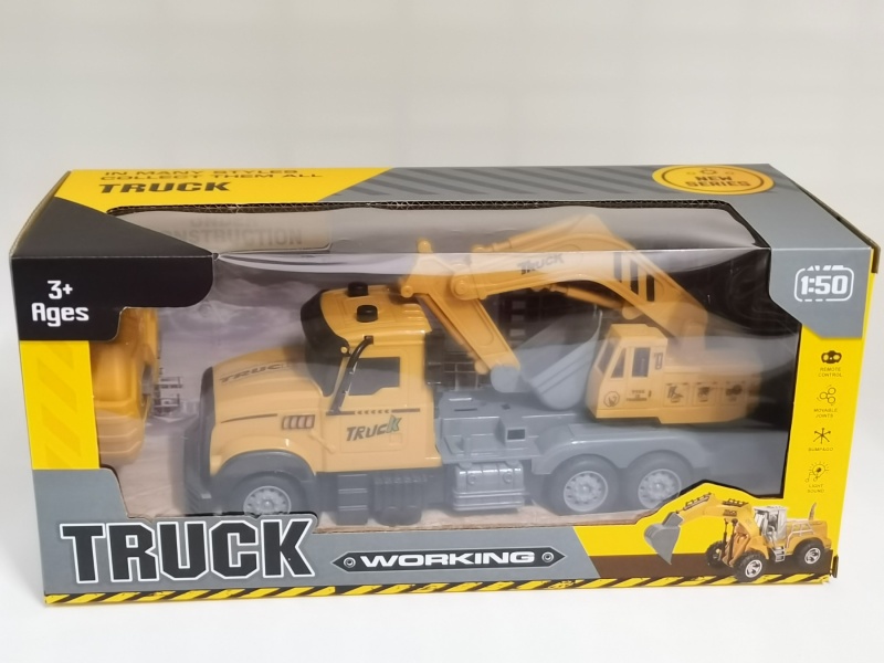 Two-Way Remote-Controlled Excavator, Earth-Digging Hook, Engineering Vehicle