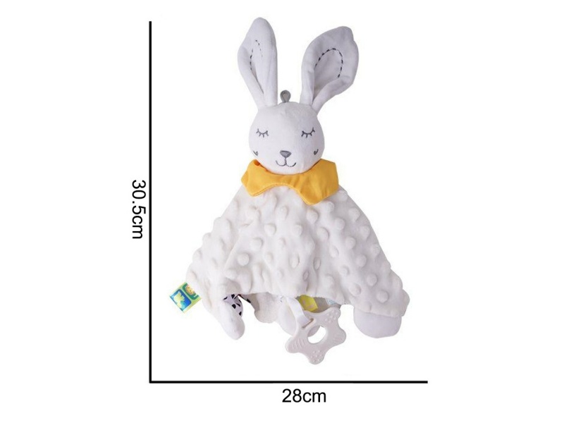 Plush Mickey Rabbit Soothing Towel