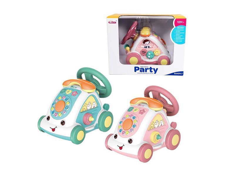 Steering Wheel Cartoon Car