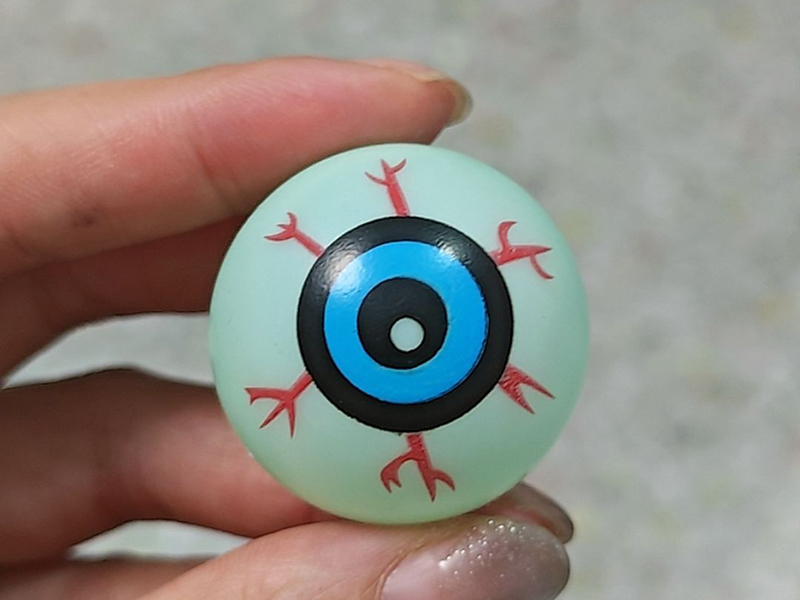 Glow In The Dark Eyeball Toy