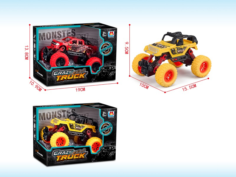 Pull Back Off-Road Vehicle