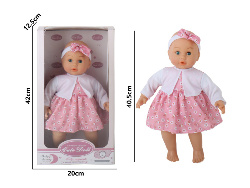 16-Inch Cotton-Filled Baby Carrier Doll Without Ic