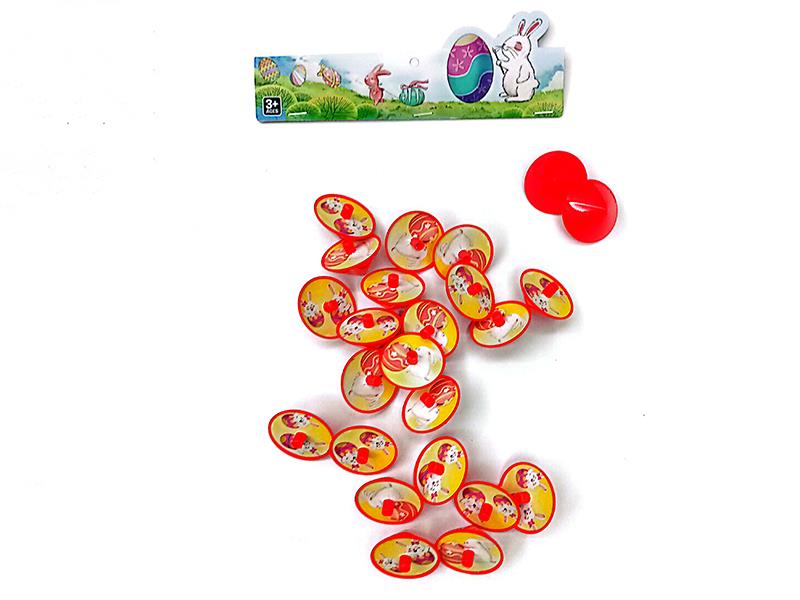 Easter Spinning Tops Toys 24pcs
