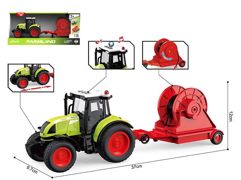 1:16 Friction Farm Pump Trailer(Sound And Light)