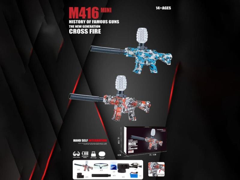 M416 Blue Graffiti Red Graffiti Water Bullet Gun