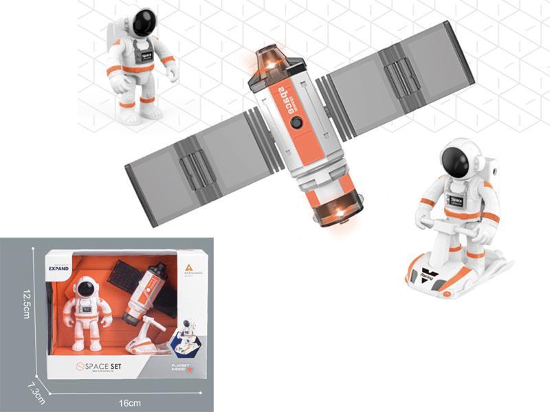 Spaceman Satellite Scooter With Light