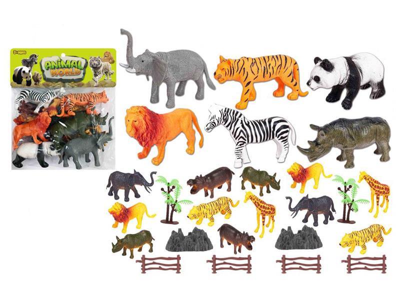 26PCS Wildlife Set