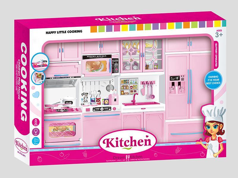 Solid Color Pink Cooking Set