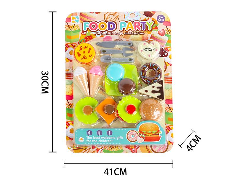 Pretend Play Toy Food Set