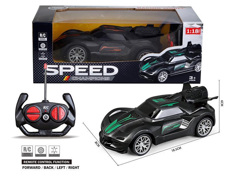 1:18 4-Channel Remote Control Car