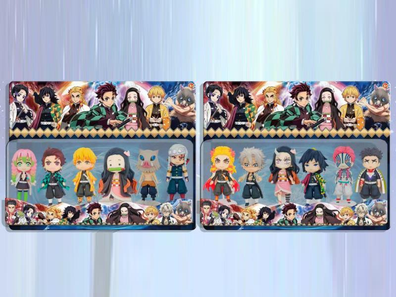 Six 3.5-Inch Demon Slayer Ninjas