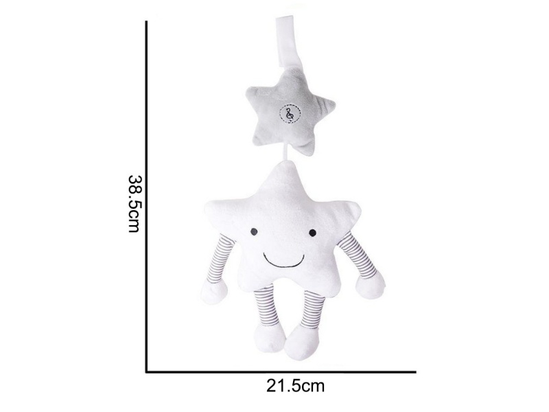Plush Starfish Large Pendant Baby Comfort Plush Animal Toy 2 Pieces Ag13