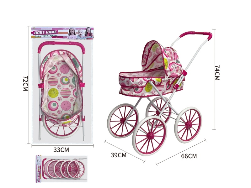 Iron Stroller Toy(Extra Large Wheel)
