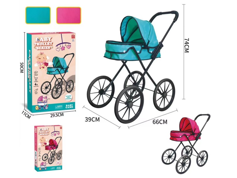 Thick Cloth Baby Stroller Toy(Large Wheel)