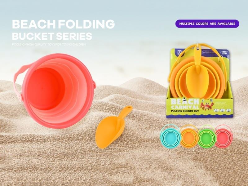 2Pcs Mini Folding Round Barrels 4Col