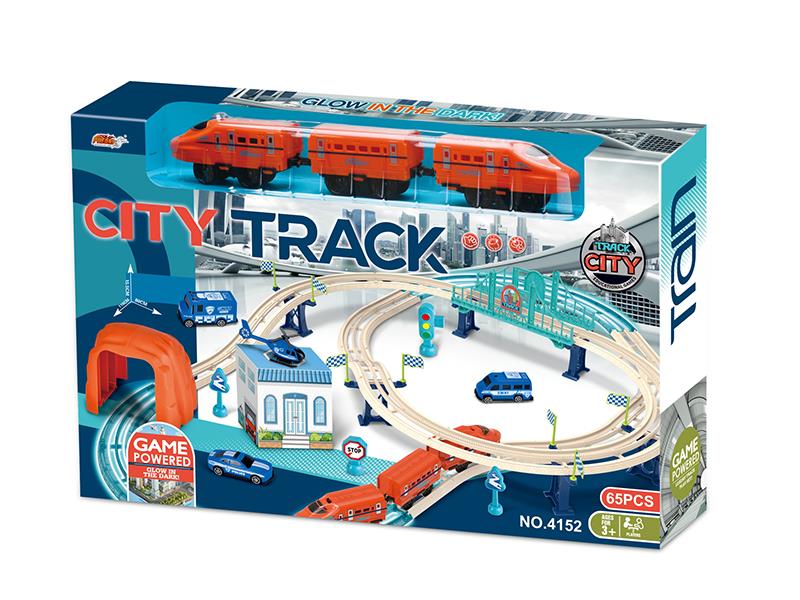Police Harmony Train City Track Toys