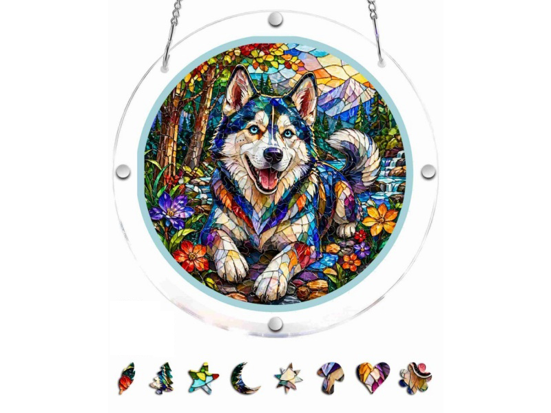 8.2-Inch Acrylic Jigsaw Puzzle