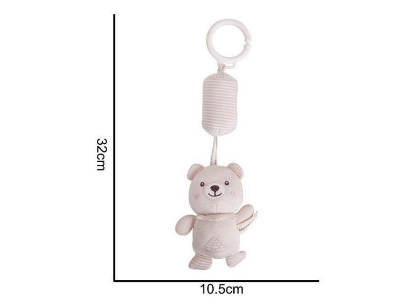 Plush Wind Chime Bear Pendant Baby Comfort Plush Animal Toy