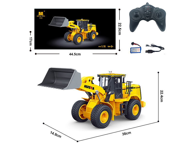 1:16 11Ch R/C Semi-Alloy Loader