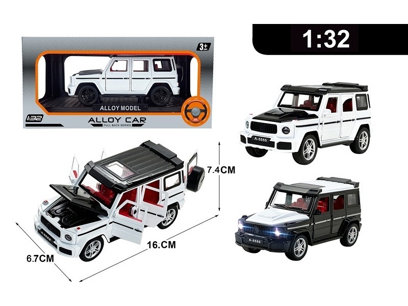 1:32 Alloy Model Stand Window Box Rebound Force/With Light And Sound, 3 Ag13 Batteries Included