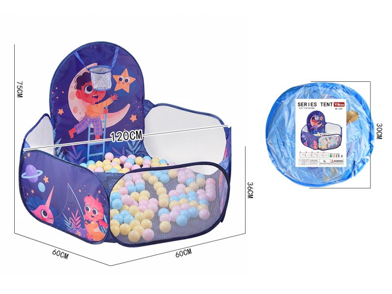 Night Ball Pool - Children's Tent Ocean Ball Pool