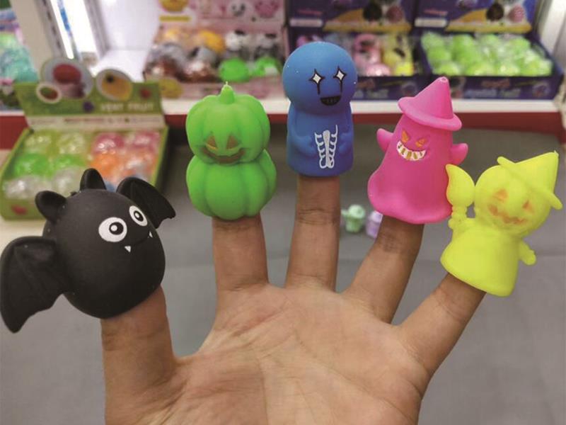 Hallowmas Finger Puppets