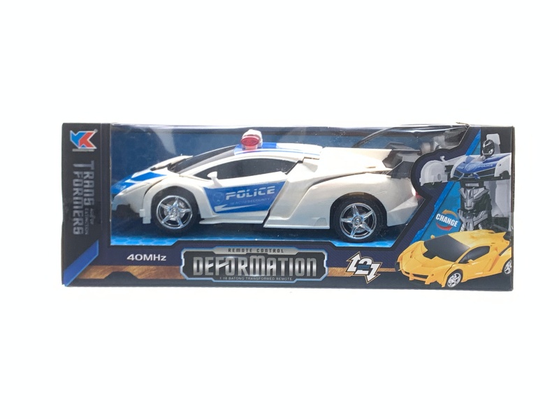 1:18 8CH Lamborghini Poison-Transformed Remote-Controlled Police Car